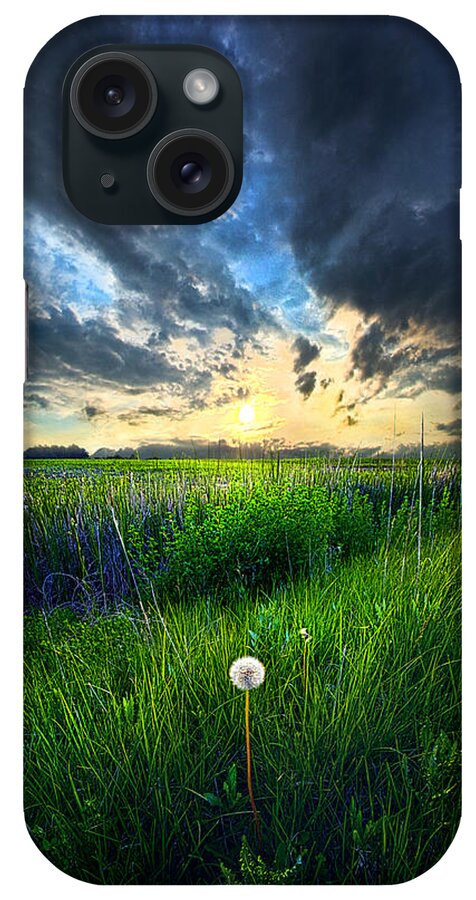 Dandelion iPhone Case featuring the photograph Just One by Phil Koch