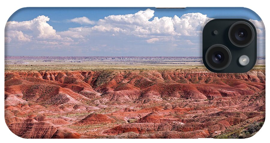 Arizona iPhone Case featuring the photograph Kachina Point Painted Desert Petrified Forest National Park by Fred Stearns
