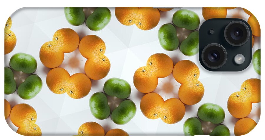 Yellow iPhone Case featuring the photograph Kaleidoscope Of Grapefruits And Limes by Hiroshi Watanabe
