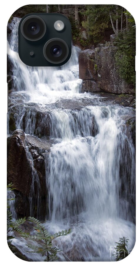 Katahdin iPhone Case featuring the photograph Katahdin Stream Falls Baxter State Park Maine by Glenn Gordon