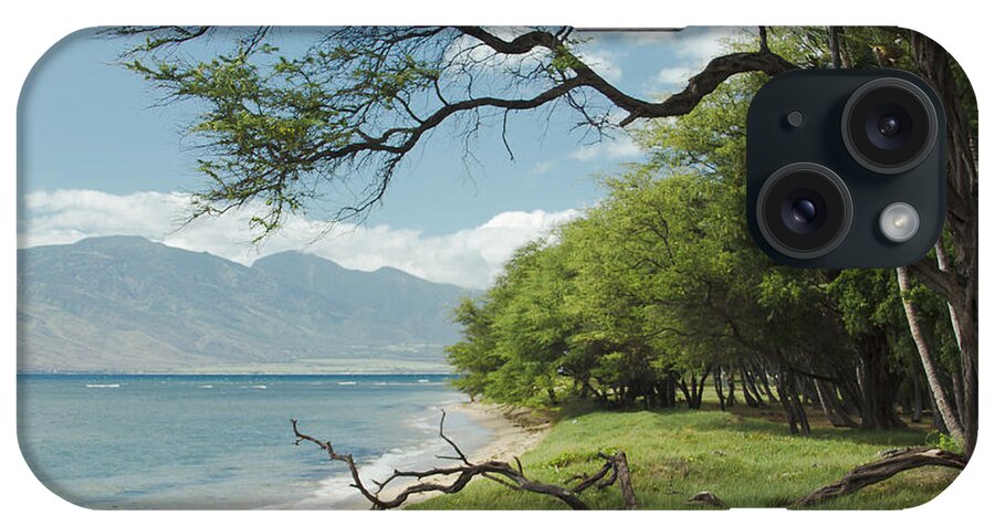 Kawililipoa Beach iPhone Case featuring the photograph Kawililipoa Beach Kihei Maui Hawaii by Sharon Mau