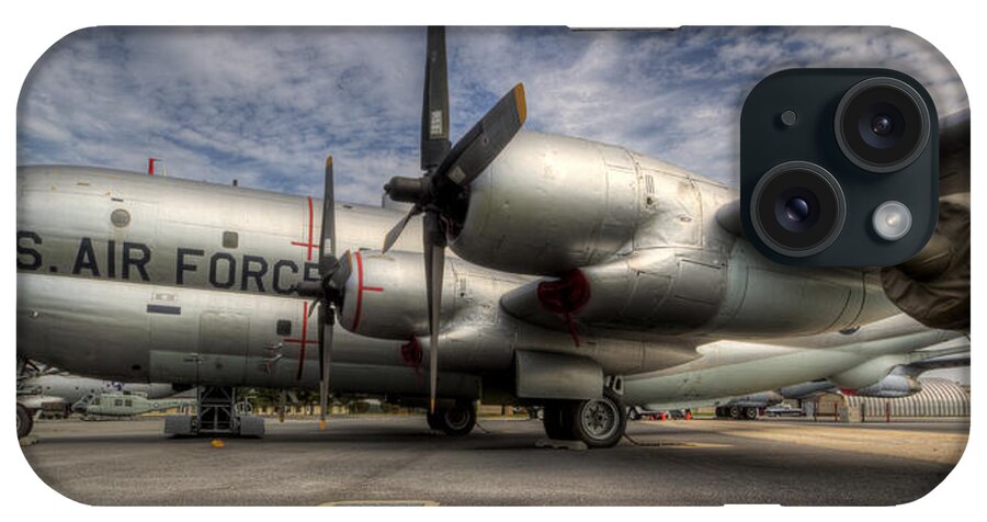 Boeing iPhone Case featuring the photograph KC-97 Tanker by David Dufresne
