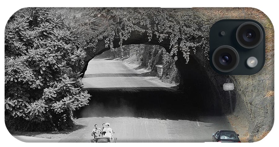 Philadelphia iPhone Case featuring the photograph Kelly Drive Rock Tunnel by Eric Nagy