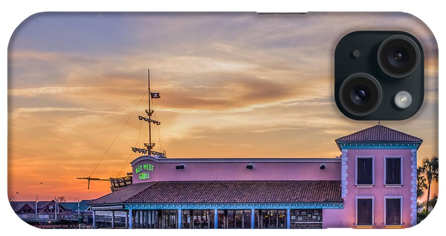 Architecture iPhone Case featuring the photograph Key West Grill by Traveler's Pics