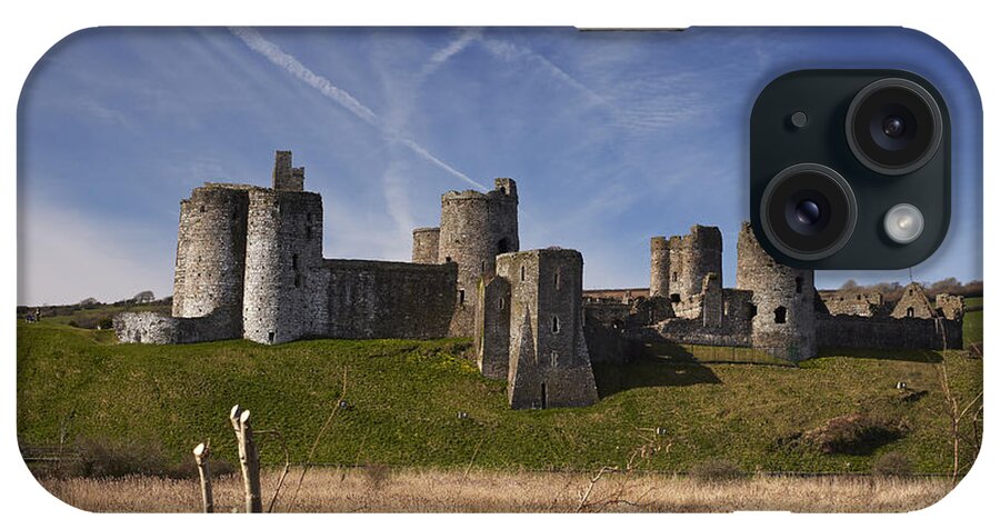 Kidwelly Castle iPhone Case featuring the photograph Kidwelly Castle by Premierlight Images