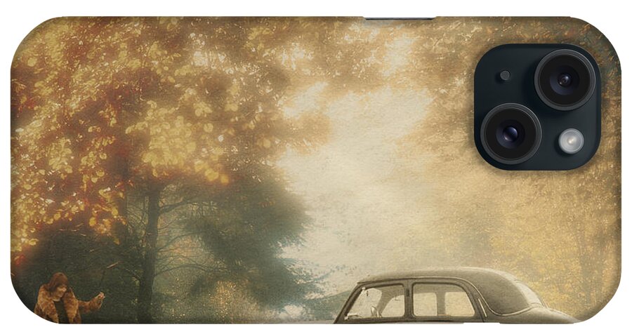 Classic iPhone Case featuring the photograph Kylie with the Riley by Edmund Nagele FRPS