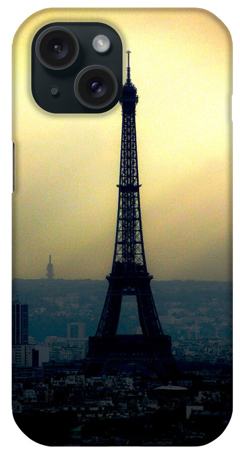 Paris iPhone Case featuring the photograph La Tour Eiffel by Lisa Chorny