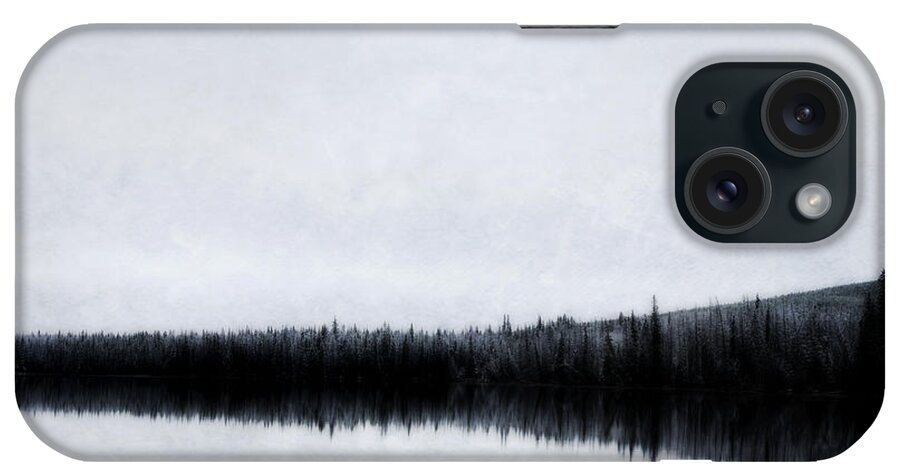 Winter iPhone Case featuring the photograph Lac Le Jeune by Theresa Tahara