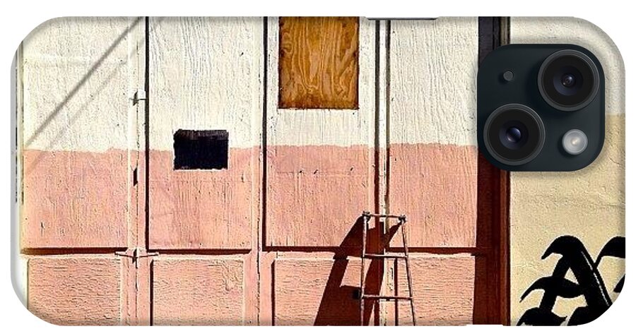 Doorsgalore iPhone Case featuring the photograph Ladder Shadow by Julie Gebhardt