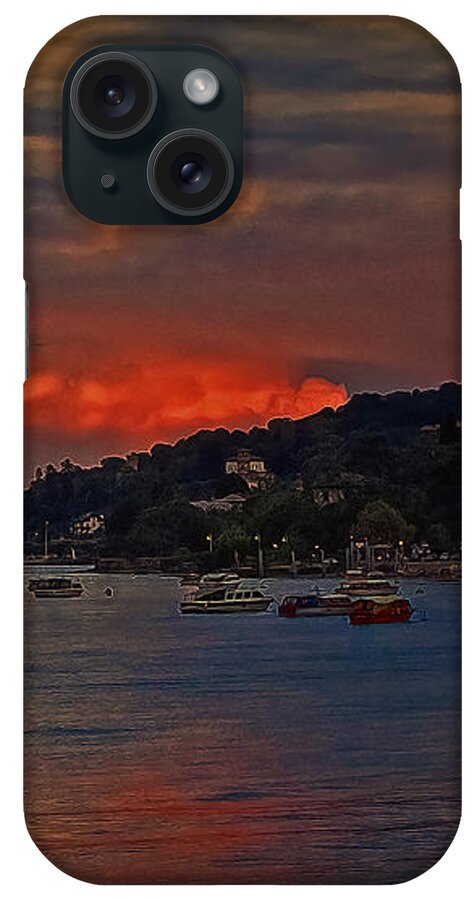 Landscape iPhone Case featuring the photograph Lago Maggiore by Hanny Heim