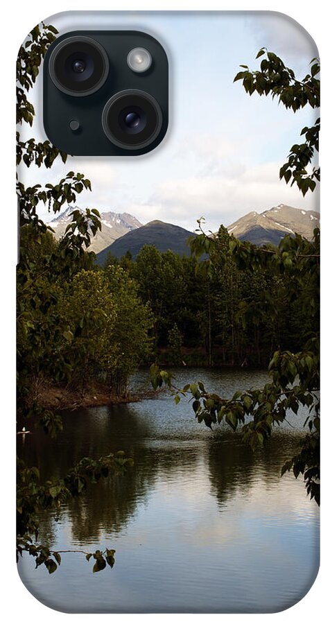 Mountains iPhone Case featuring the photograph Lake by the Mountains by Edward Hawkins II
