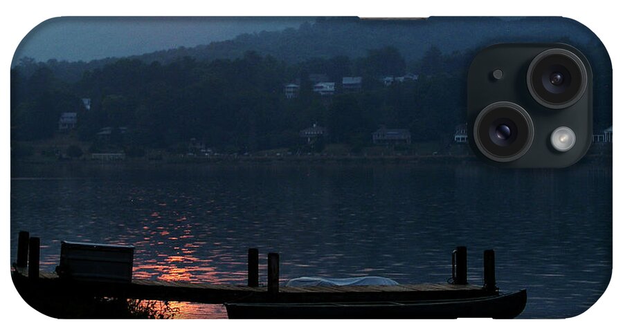 Lake Junaluska iPhone Case featuring the photograph Lake J Sunset by Craig Burgwardt