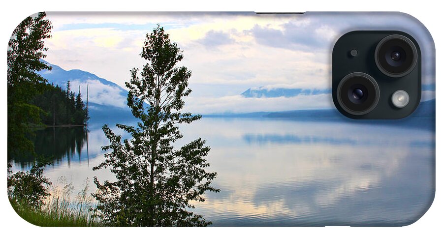 Glacier iPhone Case featuring the photograph Lake McDonald Reflections by Karon Melillo DeVega