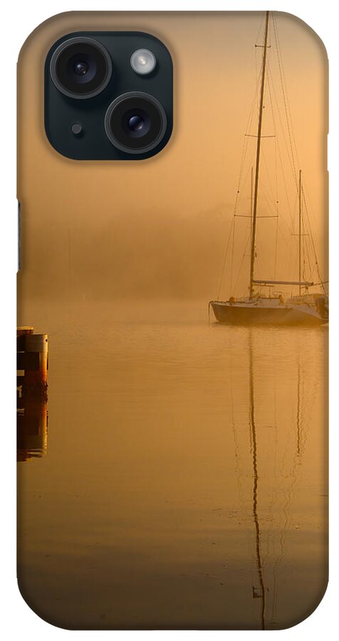 Lake Mist - Darren Howse iPhone Case featuring the photograph Lake Mist by Darren Howse