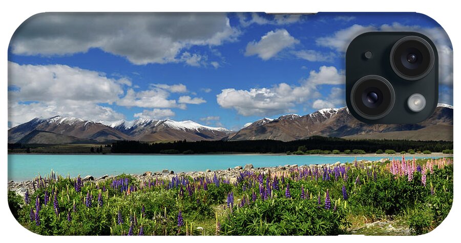 Scenics iPhone Case featuring the photograph Lake Tekapo by Graham Dean Photography