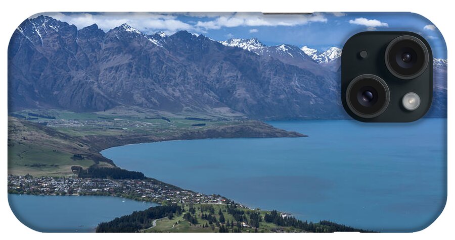 Lake iPhone Case featuring the photograph Lake Wakatipu by Weir Here And There