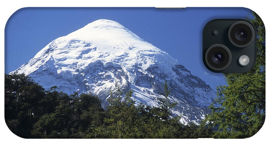 Argentina iPhone Case featuring the photograph Lanin volcano by James Brunker
