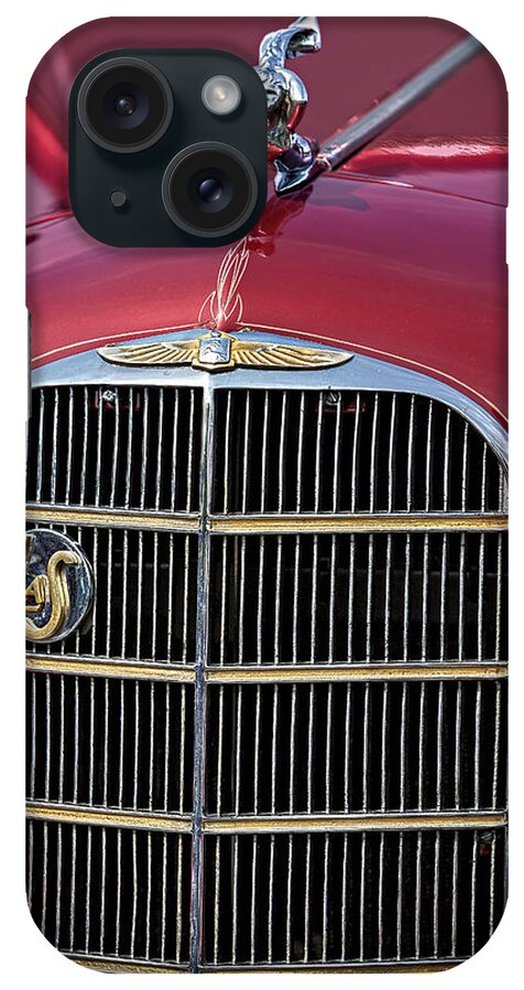 Cars iPhone Case featuring the photograph GM LaSalle 1936 Classic Coupe by Susan Candelario
