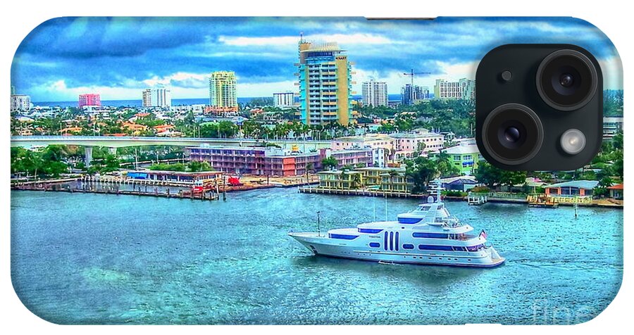 Ft. Lauderdale iPhone Case featuring the photograph Lauderdale by Debbi Granruth
