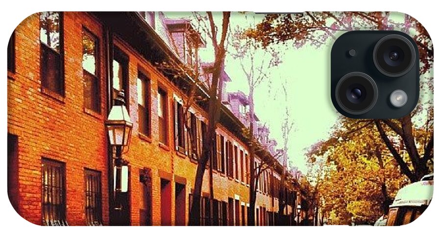 Backbay iPhone Case featuring the photograph Lawrence St. #backbay by James Hamilton