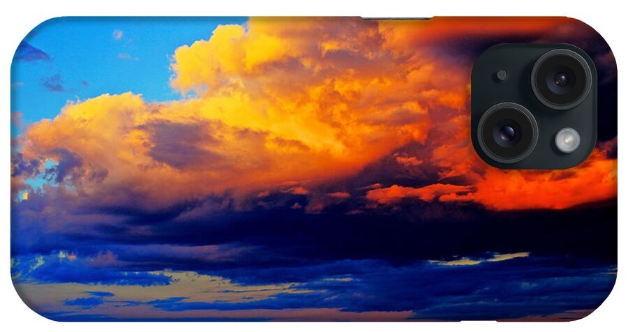 Clouds iPhone Case featuring the photograph Let the Heavens by Debbie Nobile