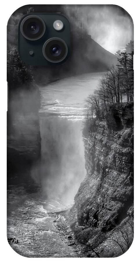 Letchworth State Park iPhone Case featuring the photograph Letchworth in Winter by Joshua House