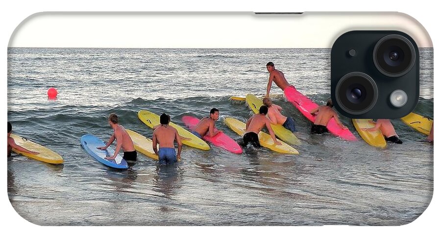 Lifeguard Competition iPhone Case featuring the photograph Lifeguard Competition by Kim Bemis