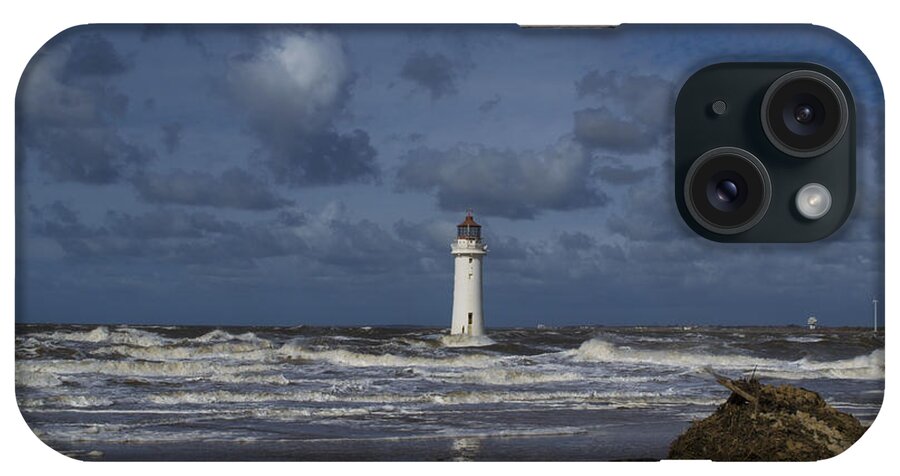 Light House iPhone Case featuring the photograph lighthouse at New Brighton by Spikey Mouse Photography