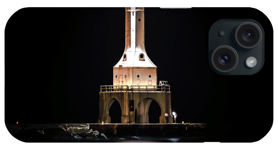 Lighthouse iPhone Case featuring the photograph Lighthouse Ghosts by James Meyer