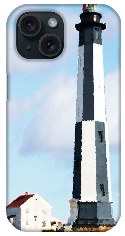 Lighthouse iPhone Case featuring the photograph Lighthouse Living - New Cape Henry Lighthouse by Gregory Ballos