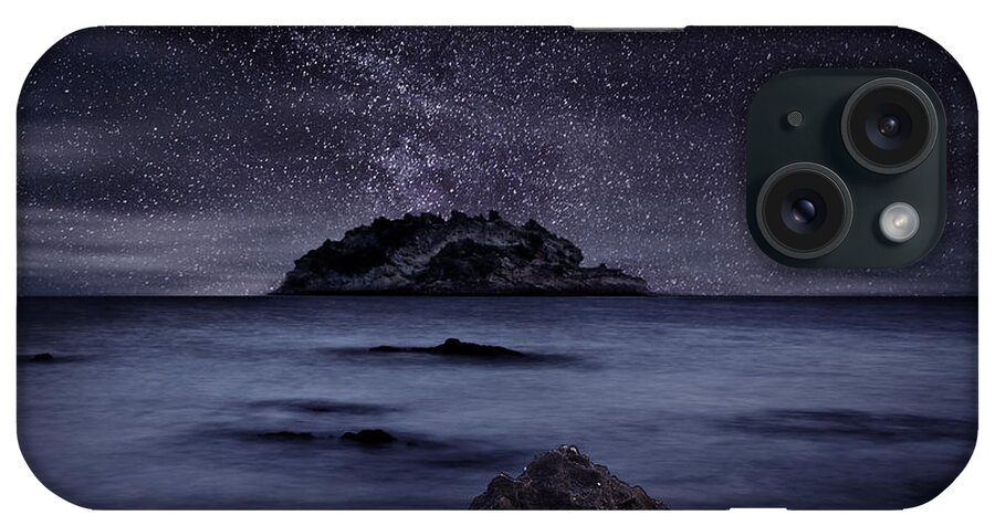 Night iPhone Case featuring the photograph Lights of the past by Jorge Maia