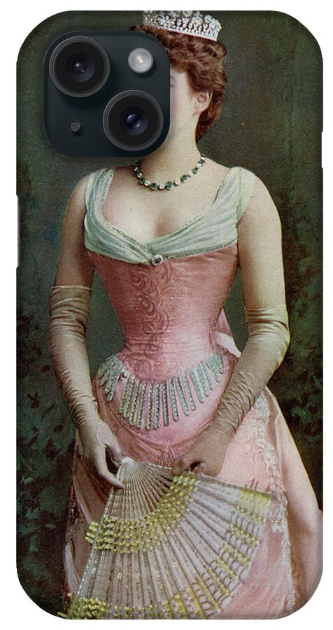 Lily iPhone Case featuring the photograph Lillie Langtry (1852 - 1929), English by Mary Evans Picture Library