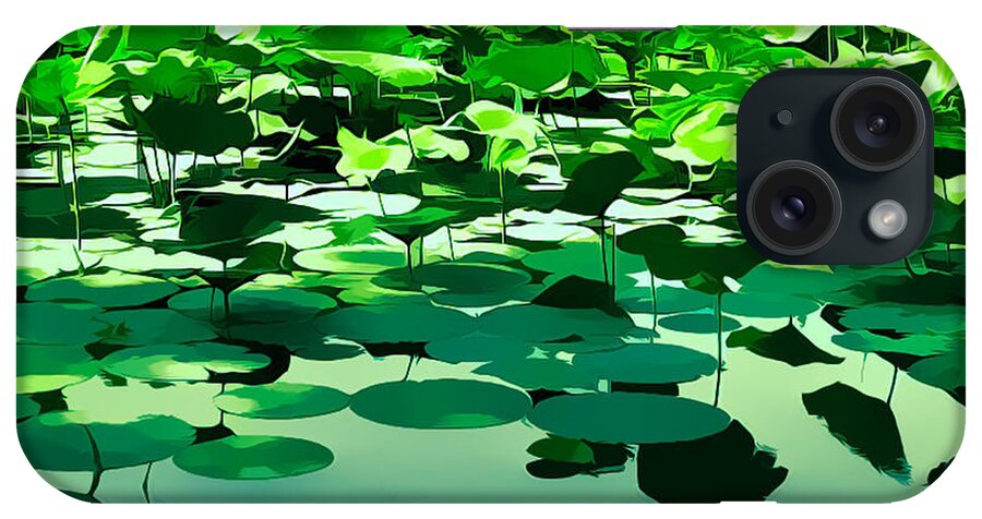 Lilly Pads iPhone Case featuring the photograph Lilly Pads of Reelfoot Lake by Bonnie Willis
