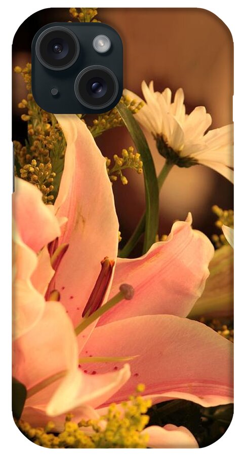 Pink iPhone Case featuring the photograph Lily in Pink by Carolyn Jacob