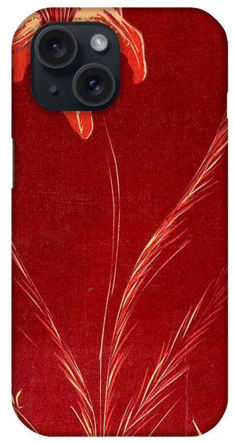 Lily iPhone Case featuring the painting Lily - Limited Edition 1 of 4 by Michelle Bien