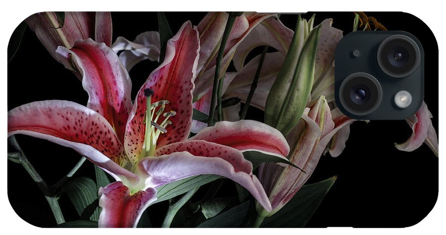 Lily iPhone Case featuring the photograph Lily the Pink by Wayne Sherriff