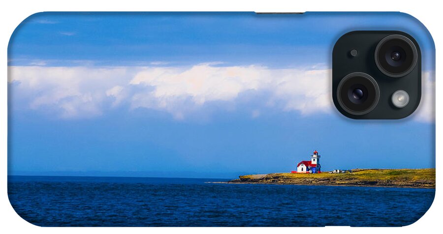 Light House iPhone Case featuring the photograph Light house in British Columbia by Craig Perry-Ollila