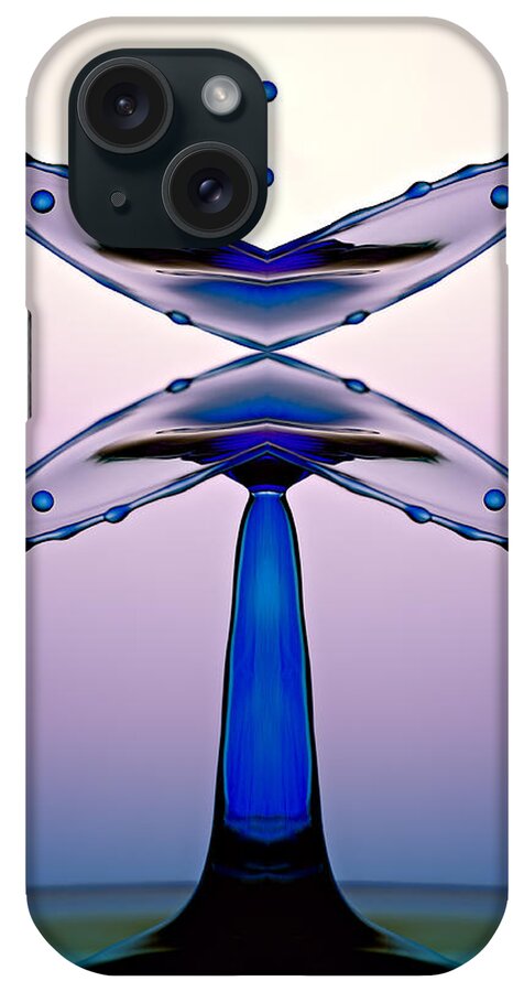 Water iPhone Case featuring the photograph Liquid Butterfly Wings by Susan Candelario