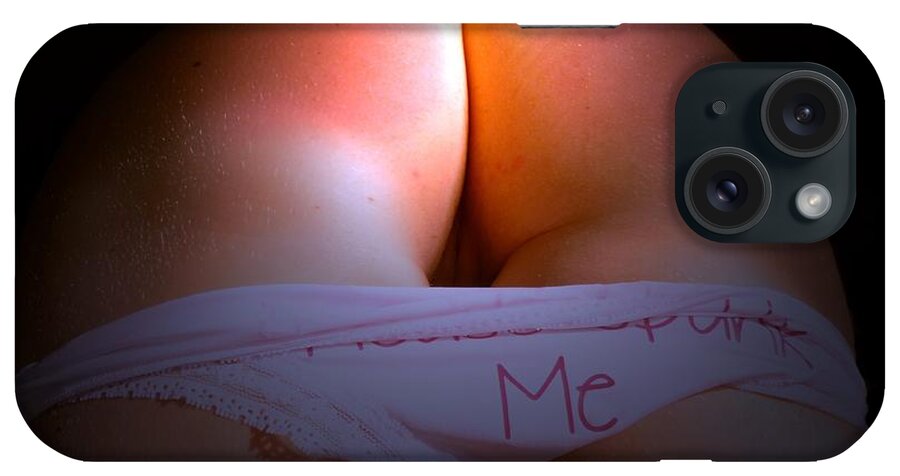 Spank iPhone Case featuring the photograph Lit Up For Spanking by Asa Jones