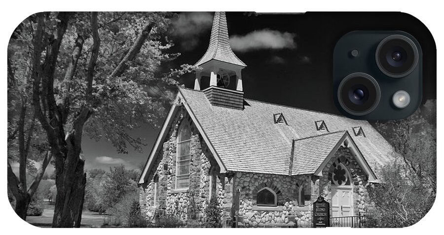 Buildings iPhone Case featuring the photograph Little Stone Church by Guy Whiteley