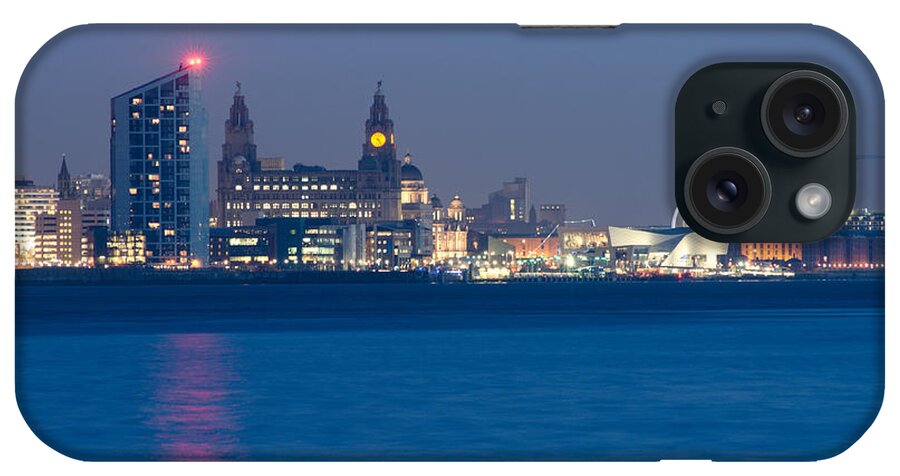 3 Graces iPhone Case featuring the photograph Liverpool Waterfront by Spikey Mouse Photography