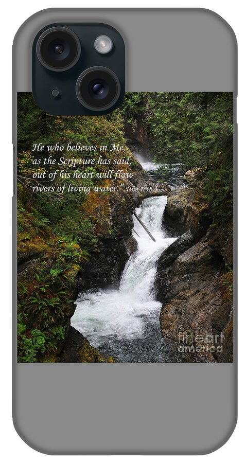 Photograph iPhone Case featuring the photograph Living Water by Kirt Tisdale