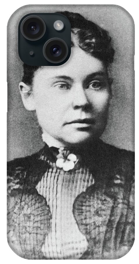 19th Century iPhone Case featuring the photograph Lizzie Borden by Granger