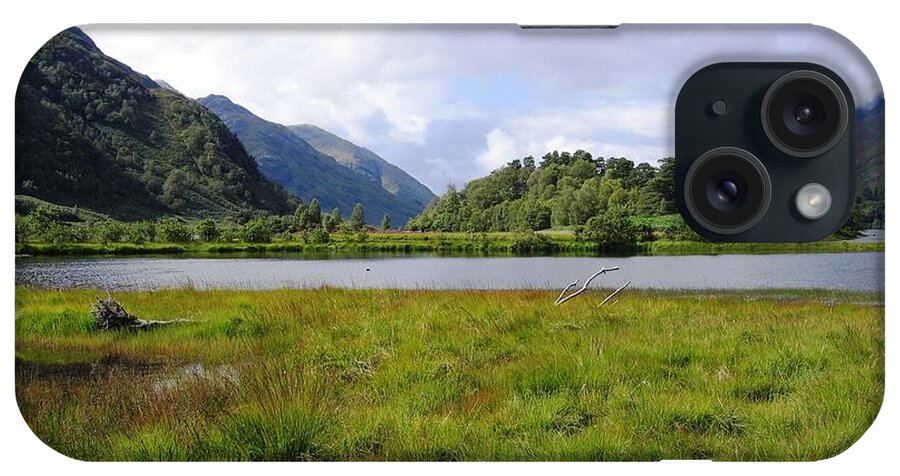 Scottish Highlands iPhone Case featuring the photograph Loch Shiel by Denise Railey