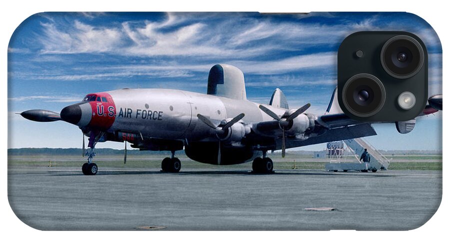Ec-121 iPhone Case featuring the photograph Lockheed EC-121 Warning Star Early Warning Aircraft by Wernher Krutein