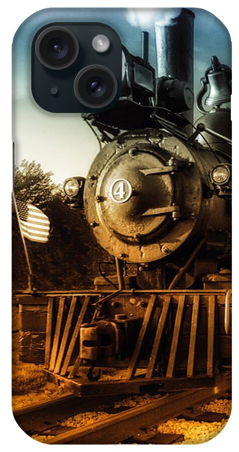 Train iPhone Case featuring the photograph Locomotive Number 4 by Bob Orsillo