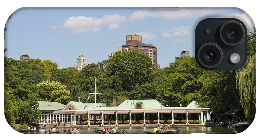 New York City iPhone Case featuring the photograph Loeb Boathouse by Bob Phillips