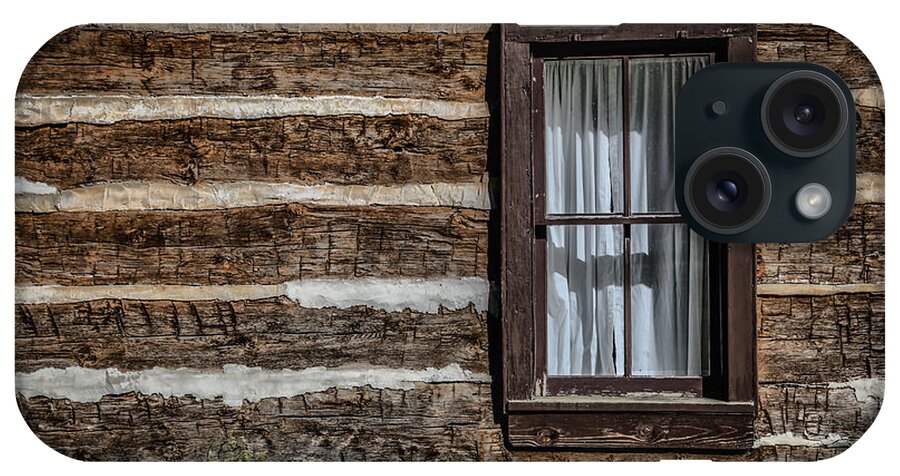 Log Cabin iPhone Case featuring the photograph Log Cabin by Ray Congrove
