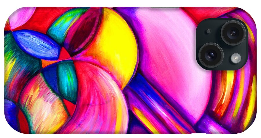 Sweet iPhone Case featuring the painting Lollipop by Ruben Archuleta - Art Gallery