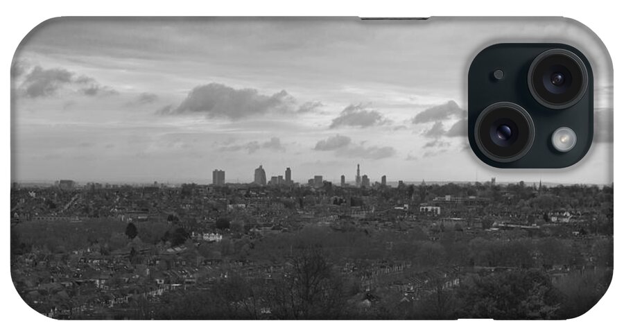 Alexandra Palace iPhone Case featuring the photograph London City by Maj Seda